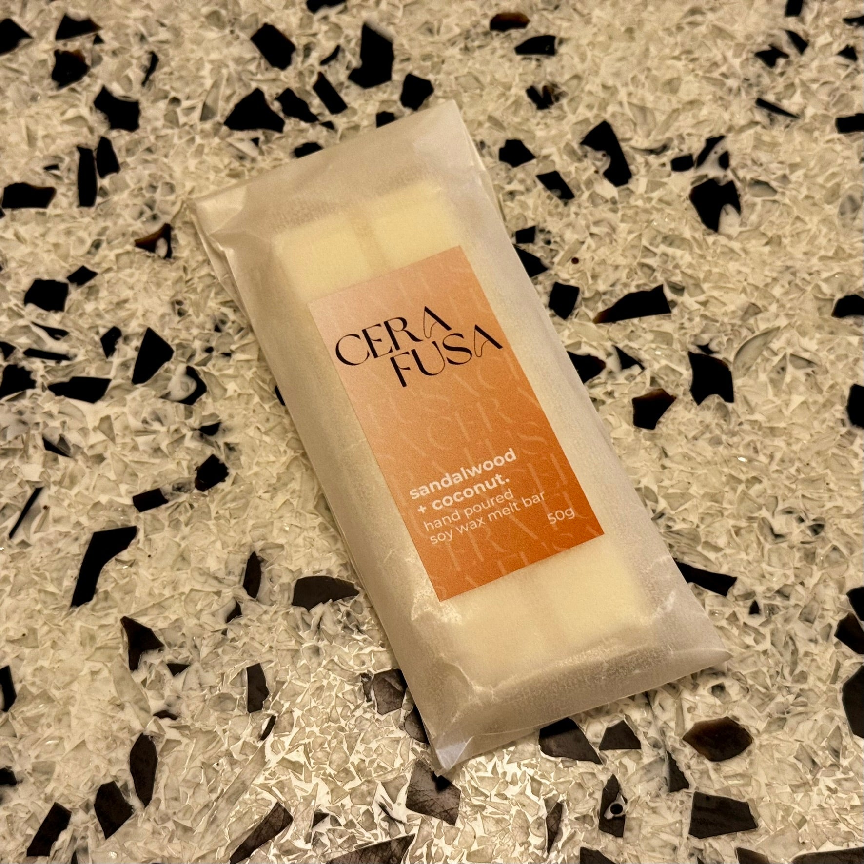 sandalwood + coconut.