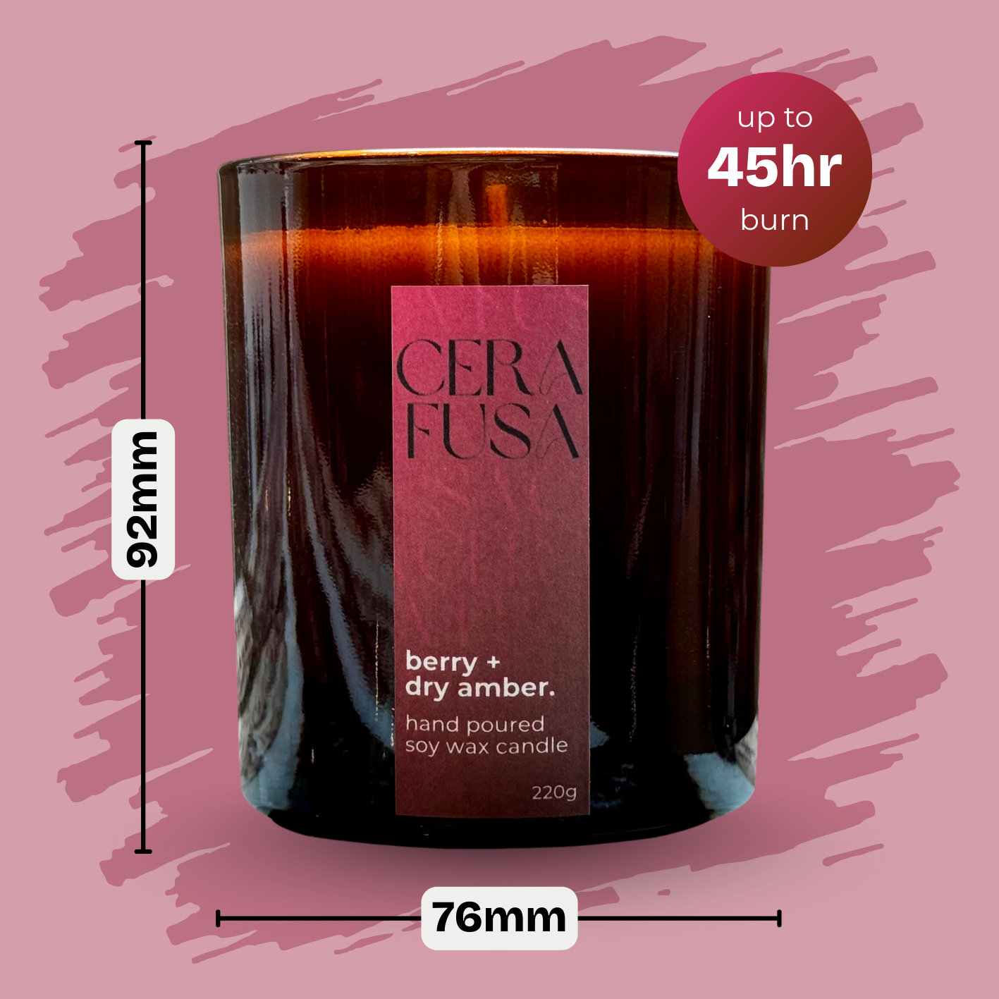 berry + dry amber. (LIMITED EDITION)