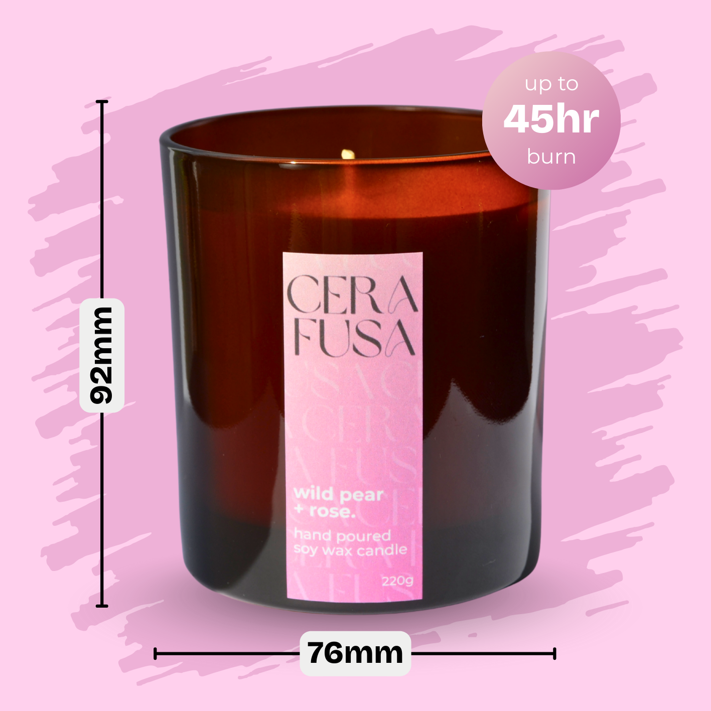 wild pear + rose.