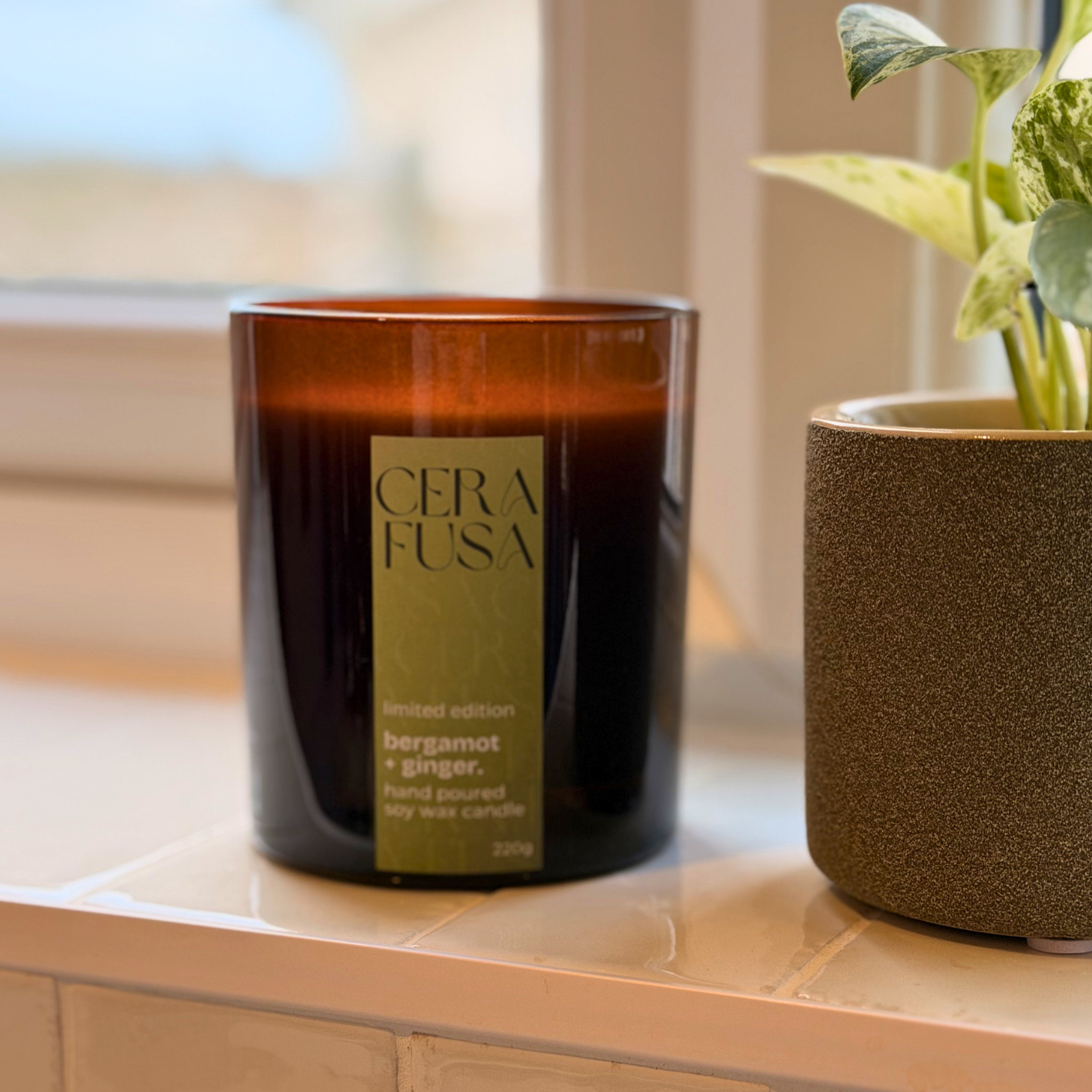 bergamot + ginger. (LIMITED EDITION)