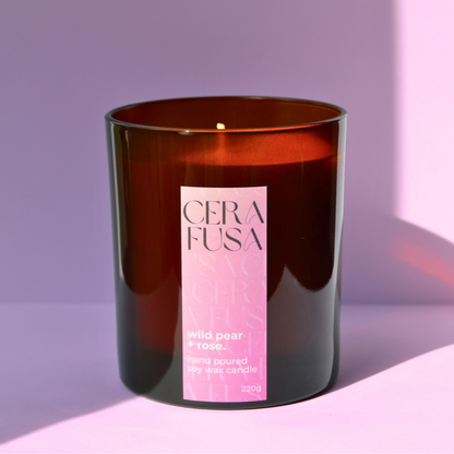 wild pear + rose.