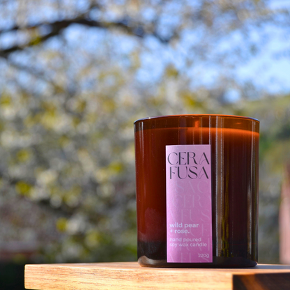 wild pear + rose.