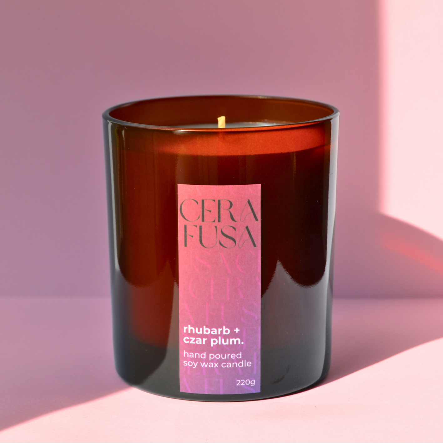 rhubarb + czar plum.