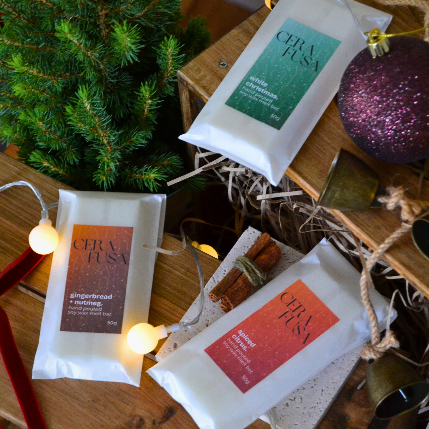 gingerbread + nutmeg. (FESTIVE EDITION)