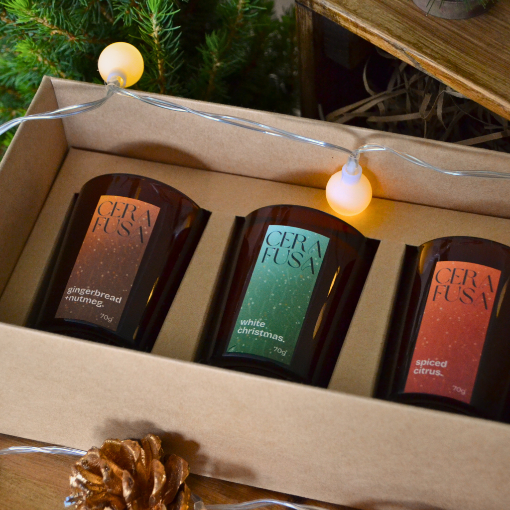 festive trio gift set.