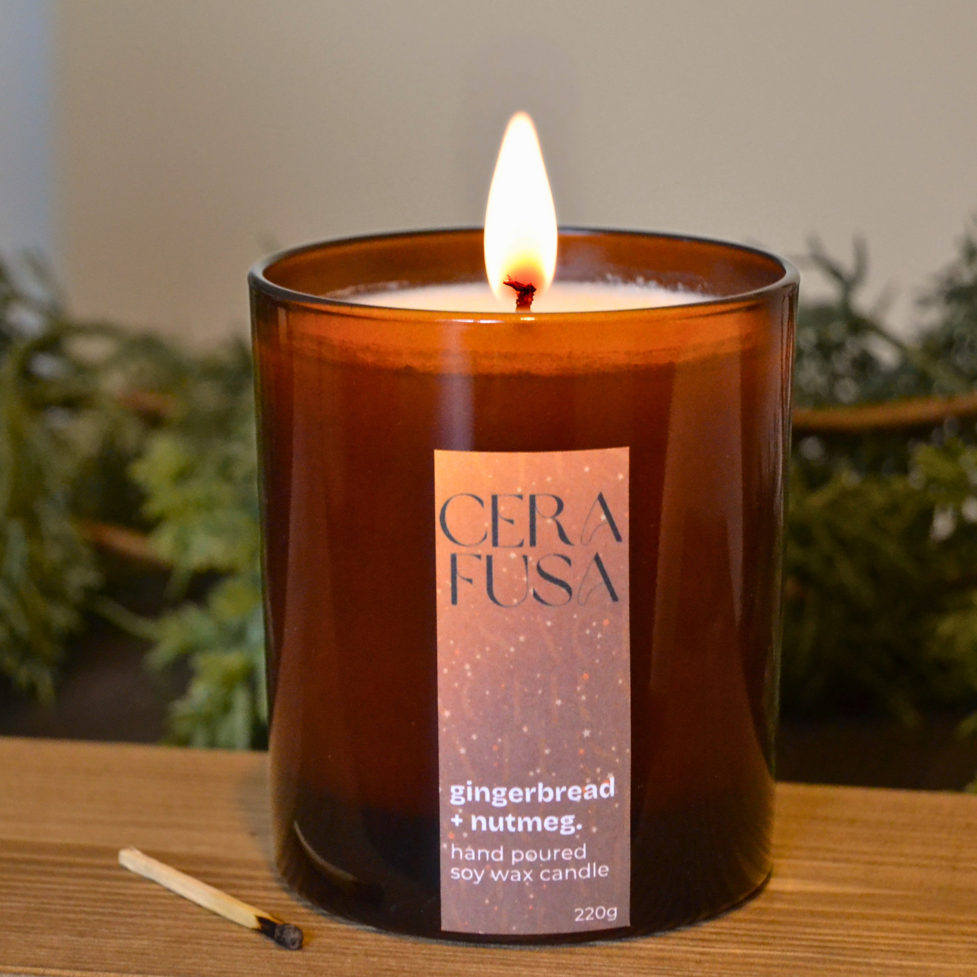 gingerbread + nutmeg. (FESTIVE EDITION)