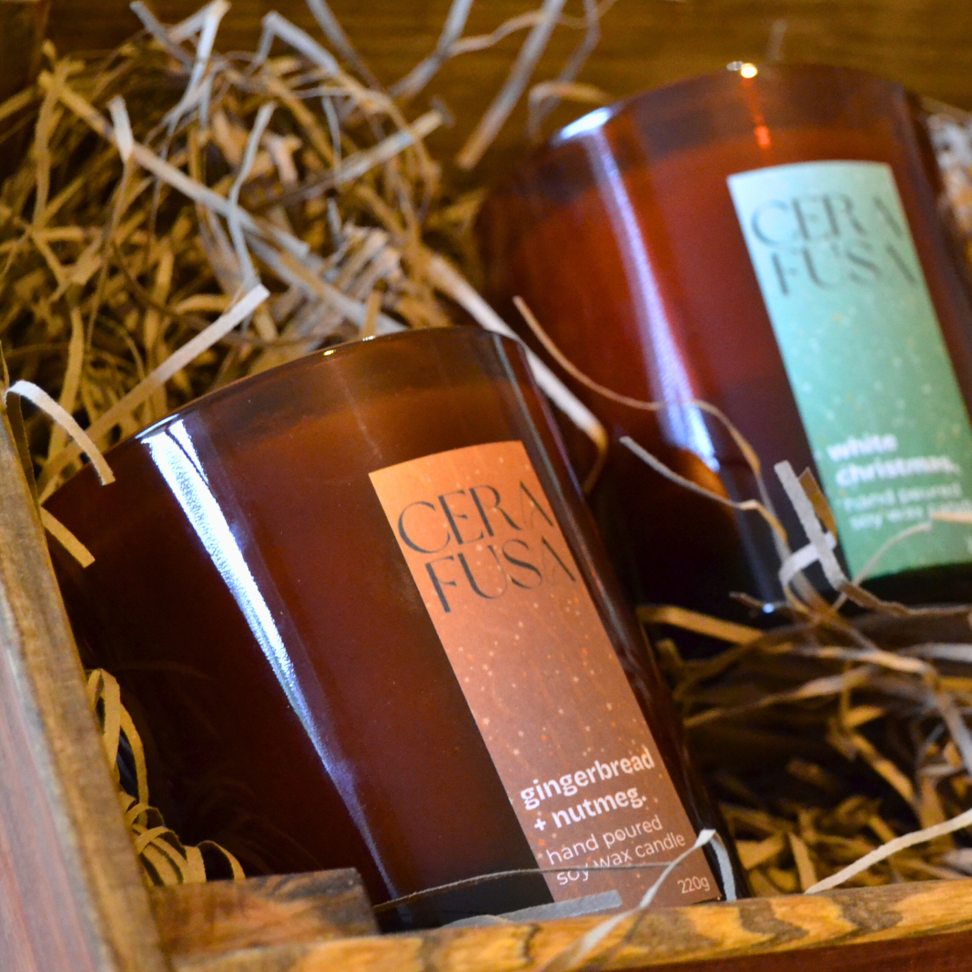 gingerbread + nutmeg. (FESTIVE EDITION)