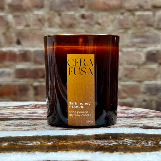 dark honey + tonka.