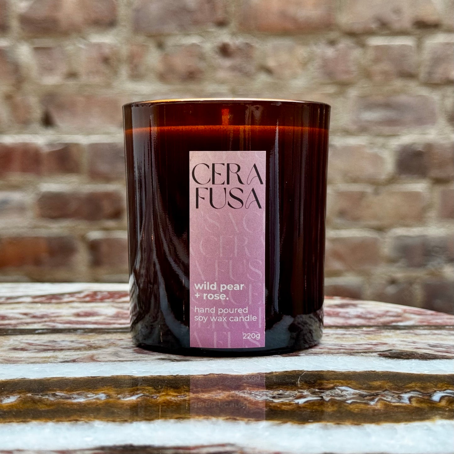 wild pear + rose.