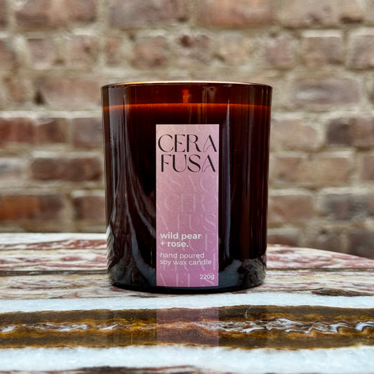 wild pear + rose.