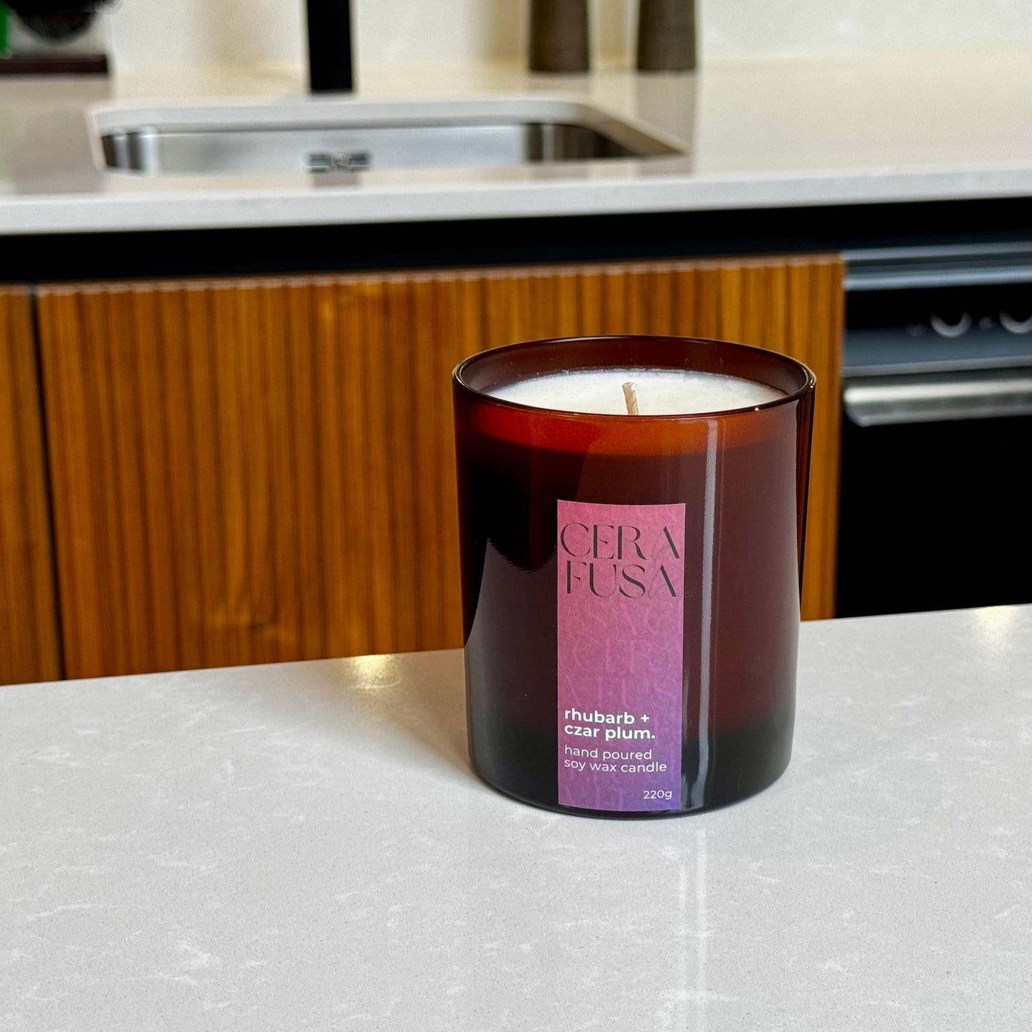rhubarb + czar plum.