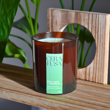 lime, basil + mandarin. (LIMITED EDITION Q2'25)